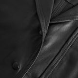 Depeche leather wear Thora leather shirt in soft quality Shirts 099 Black (Nero)