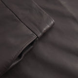 Depeche leather wear Timeless Dacy leather skirt Skirts 008 Chocolate