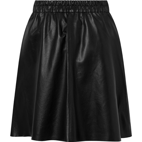 Depeche leather wear Timeless Dacy leather skirt Skirts 099 Black (Nero)