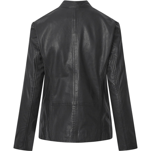 Depeche leather wear Timeless Noelle leather jacket Jackets 099 Black (Nero)