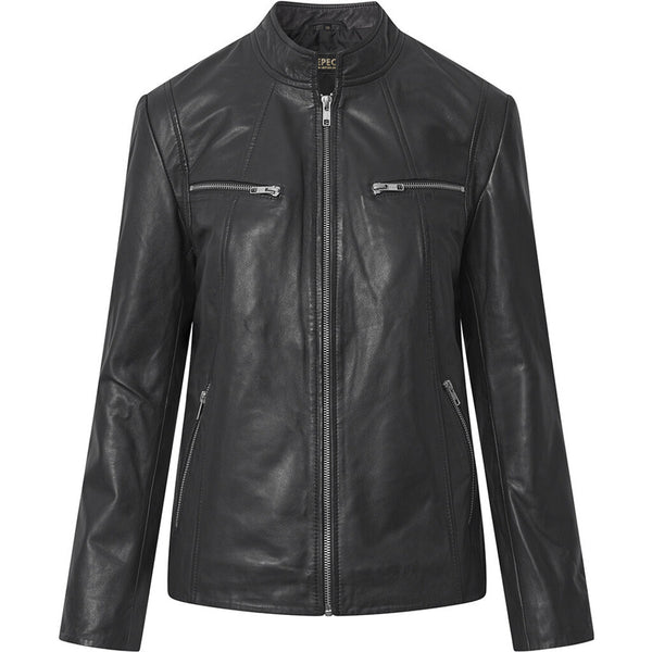 Timeless Noelle leather jacket / 51248 - Black – DEPECHE