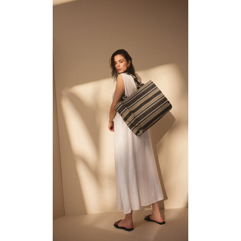 Tara linen dress / 100024 - White DEPECHE Tara linen dress / 100024 - White DEPECHE