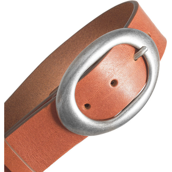 DEPECHE Timeless belt Belts 040 Dark cognac