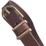 DEPECHE Timeless belt Belts 008 Chocolate