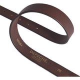 DEPECHE Timeless belt Belts 008 Chocolate