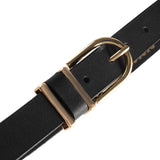 DEPECHE Timeless belt Belts 190 Black / Gold