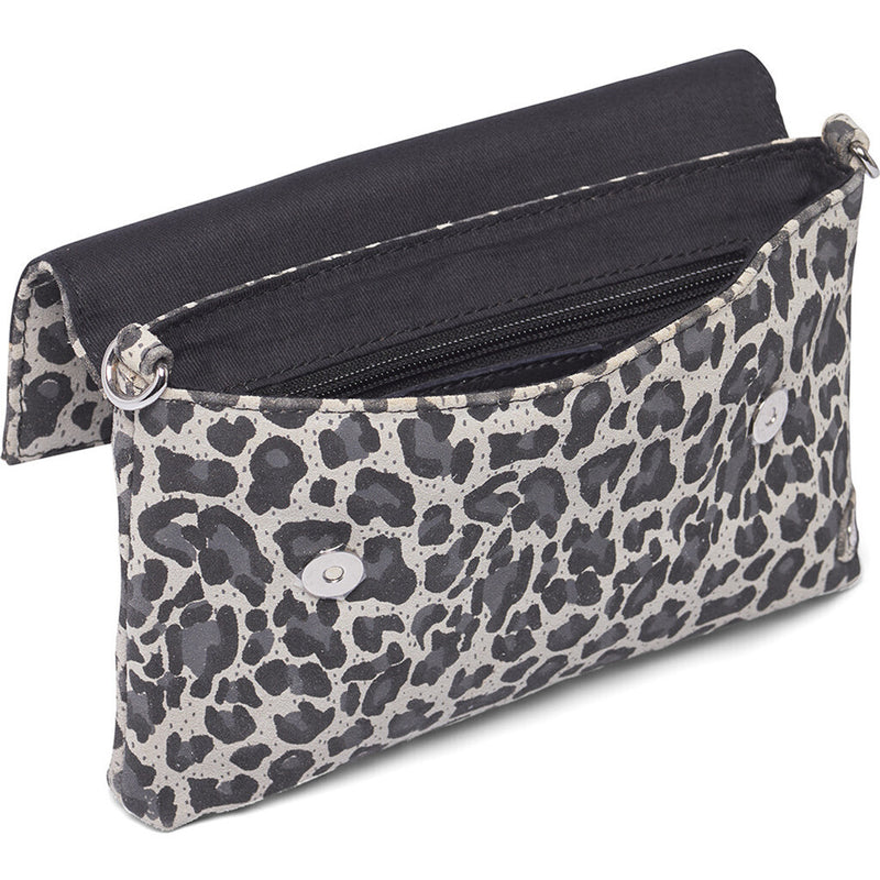 DEPECHE Timeless clutch Clutch 281 Grey leo print