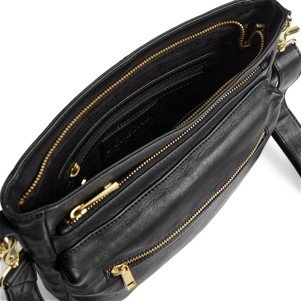 Gucci GG Black Running Large Satchel Bag ○ Labellov ○ Buy