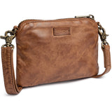 DEPECHE Timeless crossover/clutch Crossover 014 Cognac