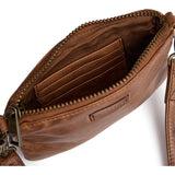 DEPECHE Timeless crossover/clutch Crossover 014 Cognac