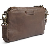 DEPECHE Timeless crossover/clutch Crossover 250 Dark Taupe