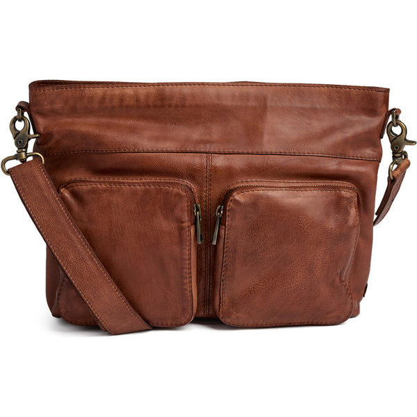 DEPECHE Timeless shoulder bag Shoulderbag / Handbag 005 Vintage cognac