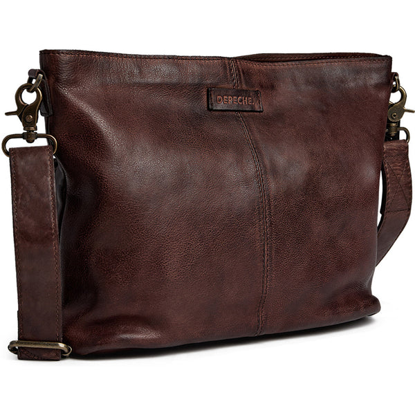 DEPECHE Timeless shoulder bag Shoulderbag / Handbag 248 Vintage Brown