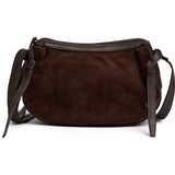 DEPECHE Timeless suede crossover Cross over 008 Chocolate