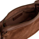 DEPECHE Timeless suede crossover Cross over 014 Cognac