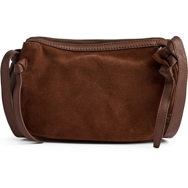 DEPECHE Timeless suede crossover Cross over 014 Cognac