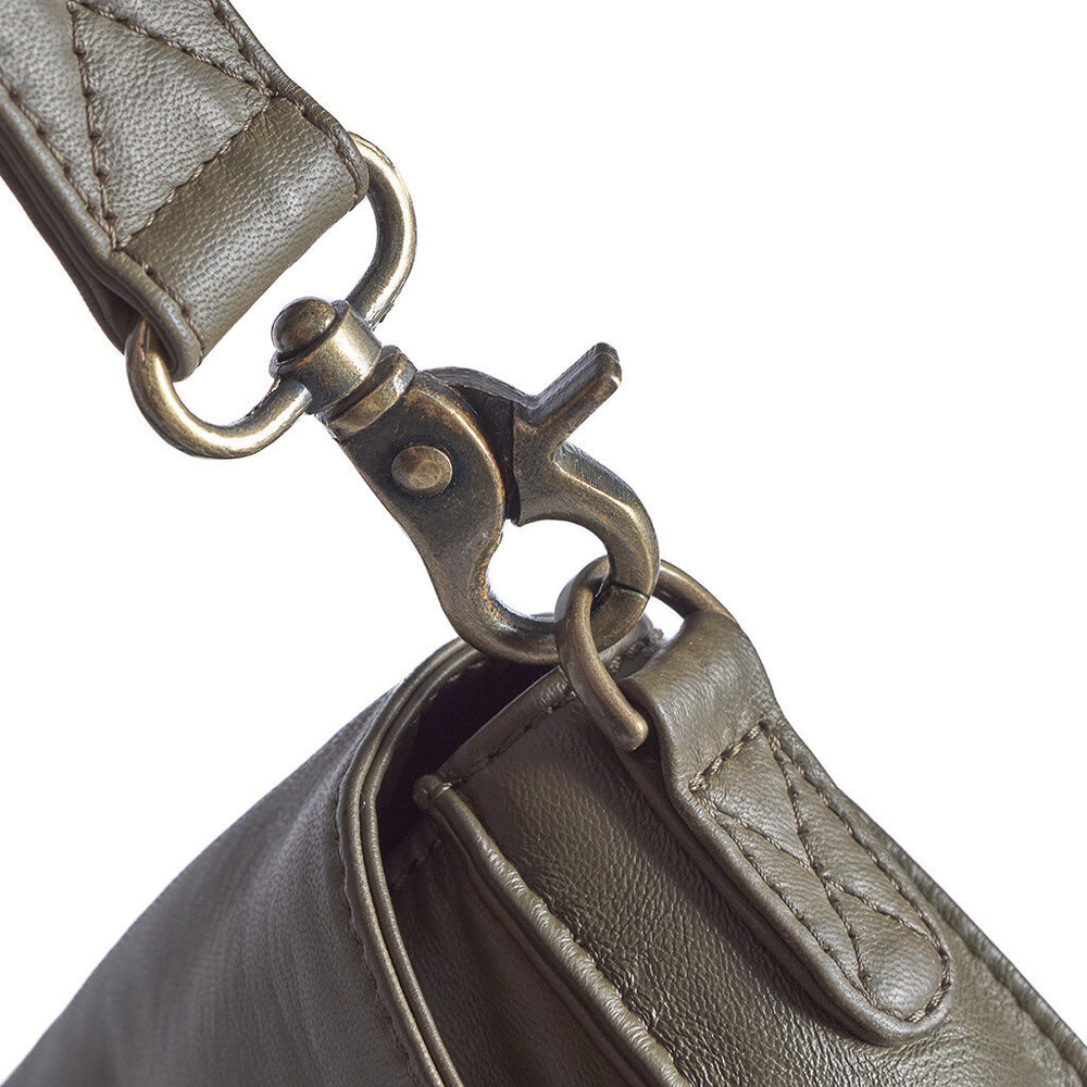 Trendy and timeless crossover bag / 16276 - Army Green – DEPECHE