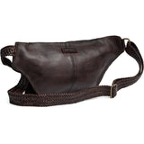 DEPECHE Trendy bumbag Bumbag 161 Dark brown