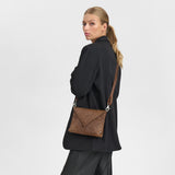 DEPECHE Trendy clutch Clutch 184 Walnut