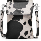 DEPECHE Trendy cow mobilebag Mobilebag 099 Black (Nero)