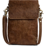 DEPECHE Trendy cow mobilebag Mobilebag 184 Walnut