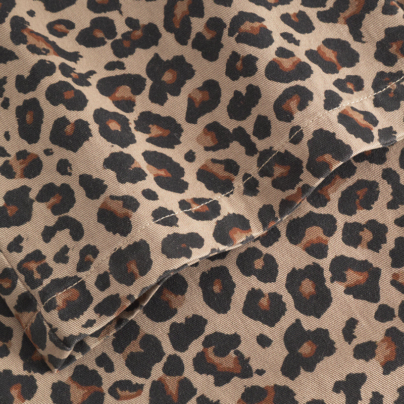 Depeche Clothing Trendy leopard pants (HW) Pants 261 Leopard Printed