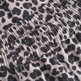 Depeche Clothing Trendy leopard pants (HW) Pants 281 Grey leo print