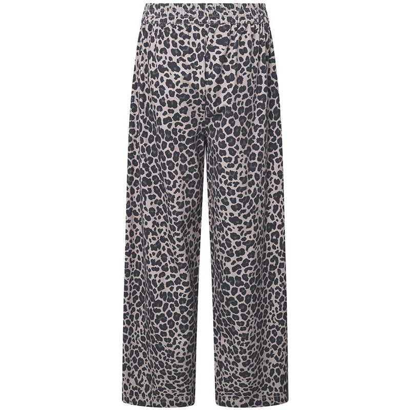 Depeche Clothing Trendy leopard pants (HW) Pants 281 Grey leo print