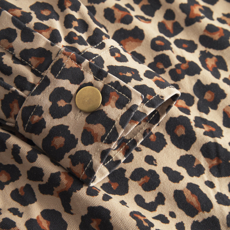 Depeche Clothing Trendy leopard shirt Shirts 261 Leopard Printed