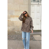 Depeche Clothing Trendy leopard shirt Shirts 261 Leopard Printed