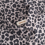 Depeche Clothing Trendy leopard shirt Shirts 281 Grey leo print