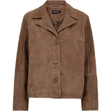 Depeche leather wear Vendy suede jacket Jackets 322 Toffee