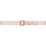 DEPECHE Waist narrow belt in soft leather quality Belts 011 Sand