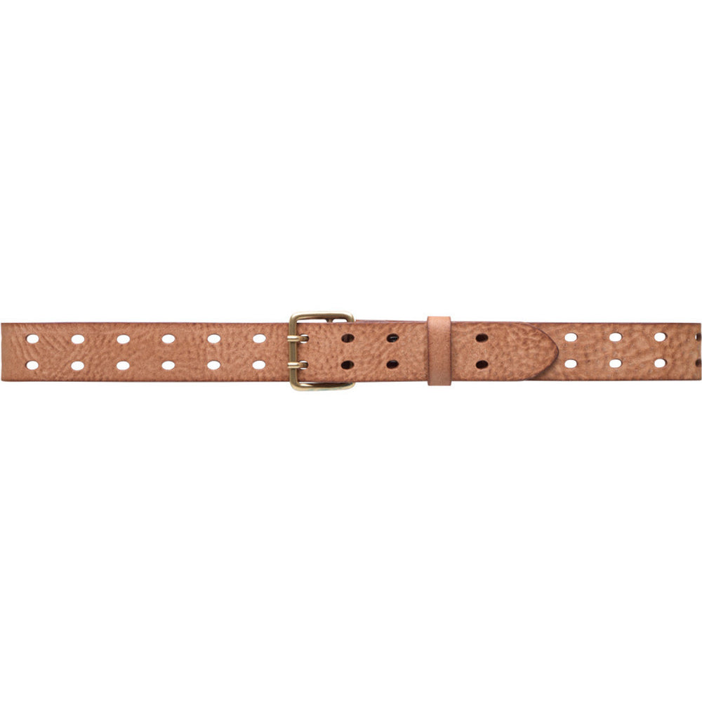 Waist narrow belt in soft leather quality / 15186 - Cognac – DEPECHE