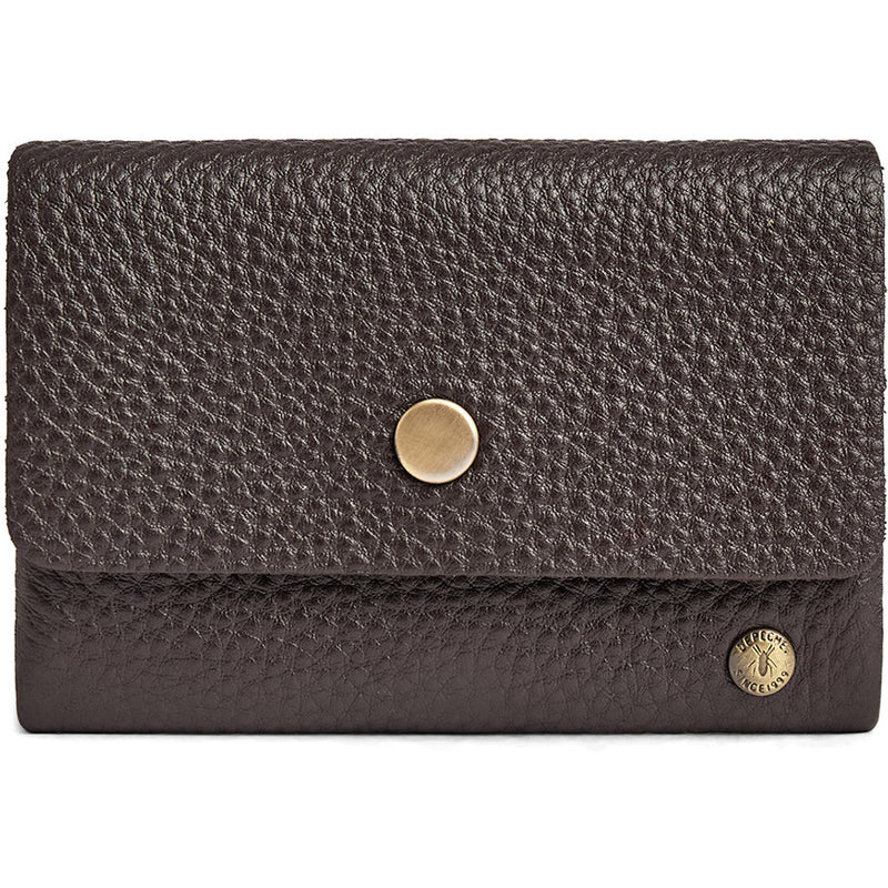 DEPECHE Wallet/credit card holder in soft leather Purse / Credit card holder 033 Mocca
