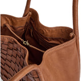 DEPECHE Warsaw shopper bag Shopper 005 Vintage cognac