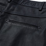Depeche leather wear Zeli bootcut leather pants Pants 031 Ocean