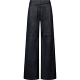 Depeche leather wear Zeli bootcut leather pants Pants 031 Ocean