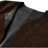 Depeche leather wear Zita 2 in 1 beautiful leather jacket Jacket 333 Dusty Brown/ Black combi