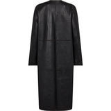 Depeche leather wear Zita 2 in 1 beautiful leather jacket Jackets 310 Mud Black combi