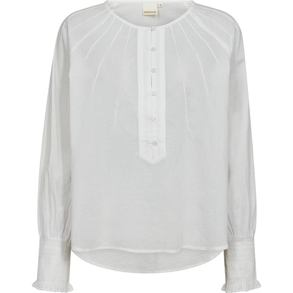 Depeche Clothing Zoel blouse Blouse 001 White