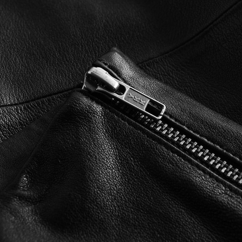 Depeche leather wear Aya basic stretch leather leggings Pants 099 Black (Nero)
