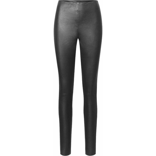 Depeche leather wear Aya basic stretch leather leggings Pants 129 Dark grey