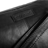 DEPECHE Bumbag in vintage look with front pocket Bumbag 099 Black (Nero)