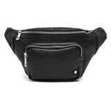 DEPECHE Bumbag in vintage look with front pocket Bumbag 099 Black (Nero)