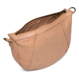 DEPECHE Crossbody bag in a lovely and soft leather quality Cross over 156 Camel