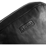 DEPECHE Crossover bag in strong and nice leather quality Cross over 099 Black (Nero)