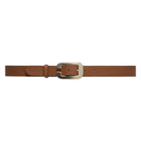 DEPECHE Jeans leather belt with pretty buckle Belts 171 Cognac/Gold