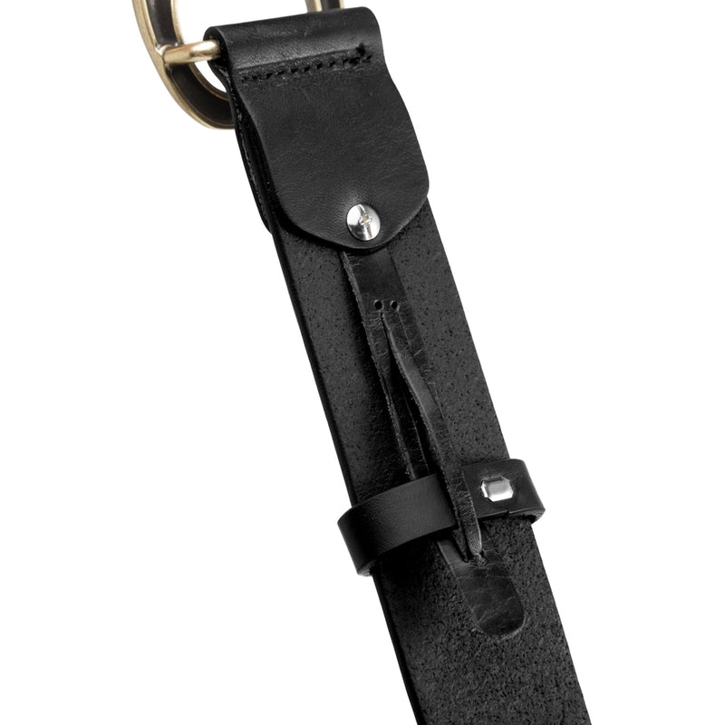 DEPECHE Jeans leatherbelt with nice buckle Belts 097 Gold