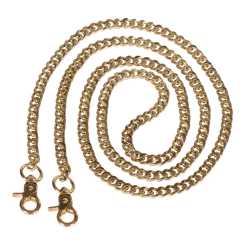 DEPECHE Long metal chain for bags Accessories 097 Gold